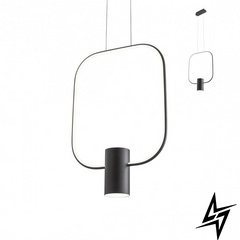 Подвесной светильник Redo 01-1504 DOM Black  фото в живую, фото в дизайне интерьера
