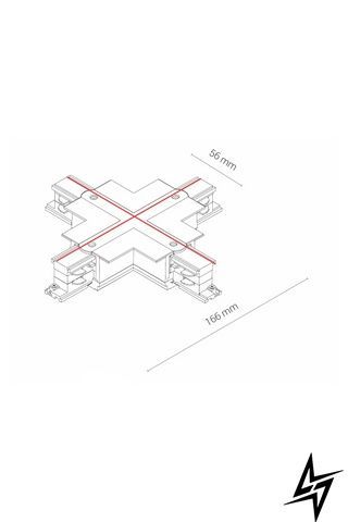 Компонент трекової системи Nowodvorski Ctls 8678 білий 8678 фото