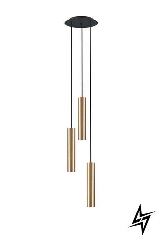 Люстра Nowodvorski Baton 7855 черная 3&times;E27 фото