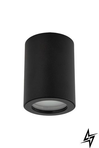 Точковий накладний світильник TK Lighting Ligno 10933 чорний GU10 IP44 фото
