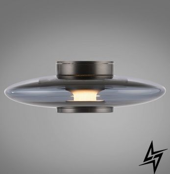 Paul Neuhaus Pure Vitrum 6082-15 Настінний світильник LED 11W 150Lm 2700K Сірий фото
