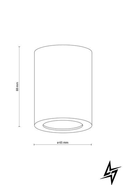 Точечный накладной светильник TK Lighting Ligno 10933 черный GU10 IP44 фото