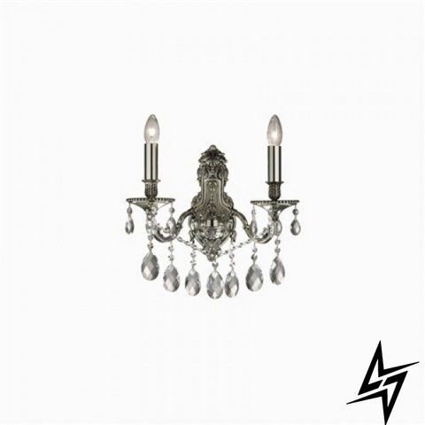 Настінне бра Ideal Lux Gioconda 44910 срібло 2&times;E14 фото