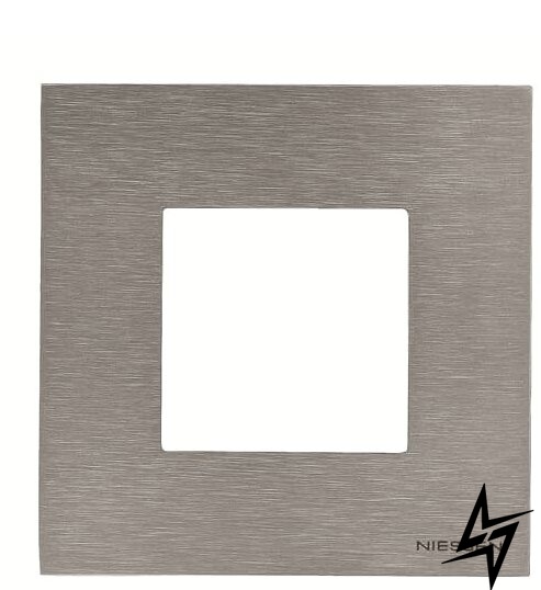 Одноместная рамка Zenit 2CLA227100N4001 N2271 OX (сталь) ABB фото