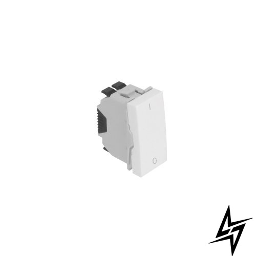 Выключатель Quadro45 1-кл 2-х полюсный 1-мод Белый 45020 SBR Efapel фото