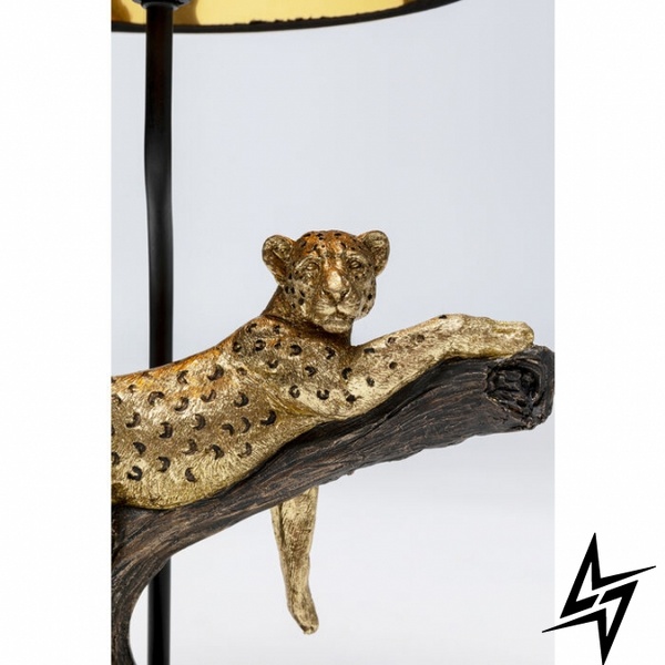 Настольный светильник Relax Leopard S23-38570 27,5x49,5x26см 54564 фото в живую, фото в дизайне интерьера