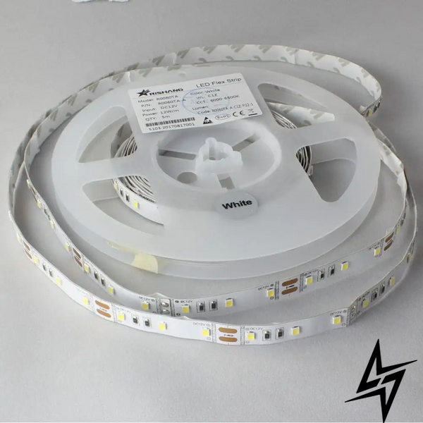 LED стрічка R0060TA-A, 3000K, 12W, 2835, 60 шт, IP33, 12V, 980LM фото