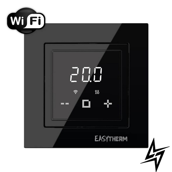 Регулятор теплого пола EasyTherm ET-45 с Wi-Fi черный фото
