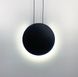 Дизайнерский настенный светильник в черном каркасе LE26324 30x30x5см Черный WD 128 фото в дизайне интерьера, фото в живую 8/10