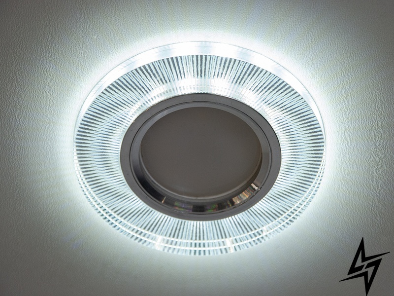 Светильник со встроенной светодиодной подсветкой D23-31571 Прозрачный 6100 фото в живую, фото в дизайне интерьера