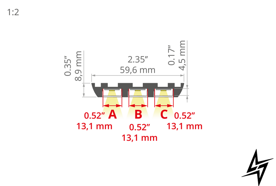 LED-профиль KLUS TRIADA, 3 метра KLUS_A04476A_3 KLUS_A04476A_3 фото