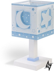 Настольная лампа в детскую Dalber MOONLIGHT Blue 63231T  фото в живую, фото в дизайне интерьера