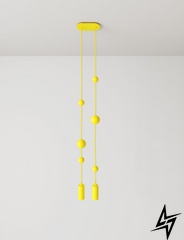 Підвісний світильник Sunderline 2S Lemon (RAL 1012) Жовтий  фото наживо, фото в дизайні інтер'єру