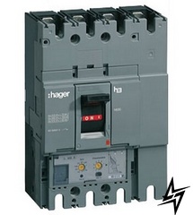 Електро-автомат h630, In = 250А, 3п, 50kA, LSI HND250H Hager фото