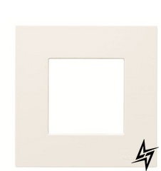 Одноместная рамка Zenit 2CLA227110N1101 N2271.1 BL (белый) ABB фото