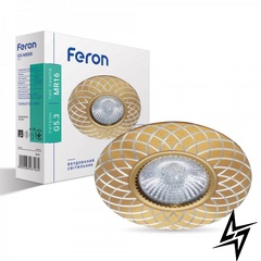 Врезной точечный светильник Feron 28826 Gs-M888  фото в живую, фото в дизайне интерьера
