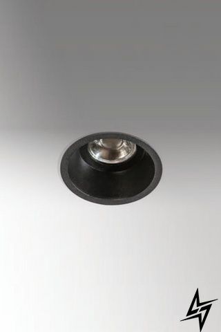 Точечный встраиваемый светильник Azzardo Itaka AZ4074 черный GU10 AZ4074 фото