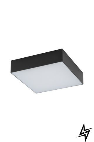 Потолочный светильник Nowodvorski Lid Square 10425 черный 25 Вт 3000 K фото