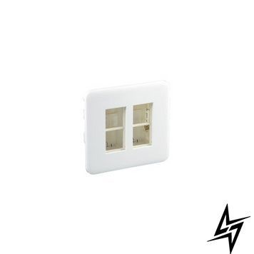 Встроенный корпус 2X4 мод Белый 83401 SBR Efapel Quadro 45 фото