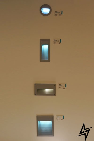 Вбудований вуличний світильник Eglo Zimba 95233 LED 84174 фото наживо, фото в дизайні екстер'єру