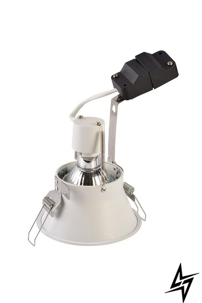 Точечный врезной светильник SLV Horn O 113161 85994 фото в живую, фото в дизайне интерьера