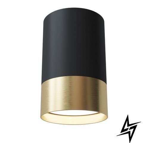Точечный спот BP Black/White Gold NEW PikArt 27998-2 Золотой/черный фото