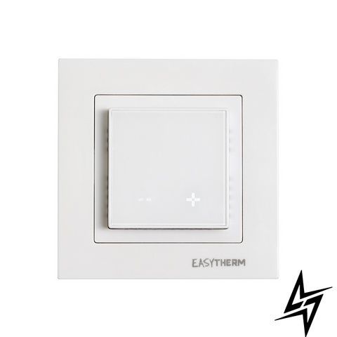 Терморегулятор Easytherm ET-30, 3200 Вт, сенсорний, білий фото