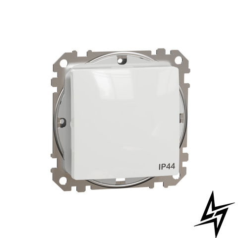 1-клавішний прохідний вимикач Schneider Electric SDD211106 Sedna Design, білий, глянцевий, IP44 SDD211106 фото
