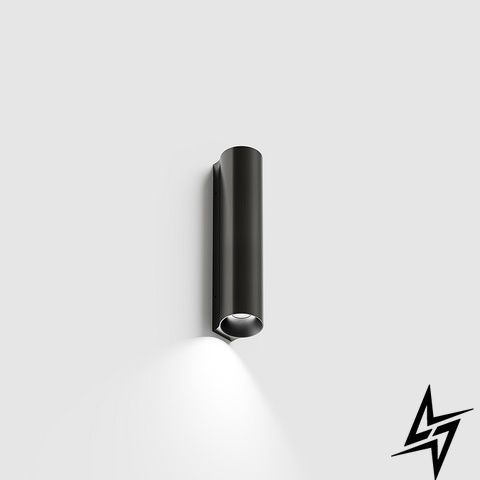 LTX 10.0316.3.930.MN Накладний настінний світильник WALL TUB S 150, вниз, D32mm, SP36.3mm, H150mm, CREE LED 3W, 3000K, 101Lm, 60&deg;, CRI>90, IP20, 220-240V, титановий фото