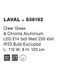Подвесной светильник Nova luce Laval 838192  фото в дизайне интерьера, фото в живую 5/5
