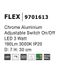 Потолочный светильник Nova luce Flex 9701613 ЛЕД  фото в дизайне интерьера, фото в живую 3/5
