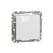 1-клавішний перехресний вимикач Schneider Electric SDD111107 Sedna Design, білий, глянцевий, IP20 - зображення 1