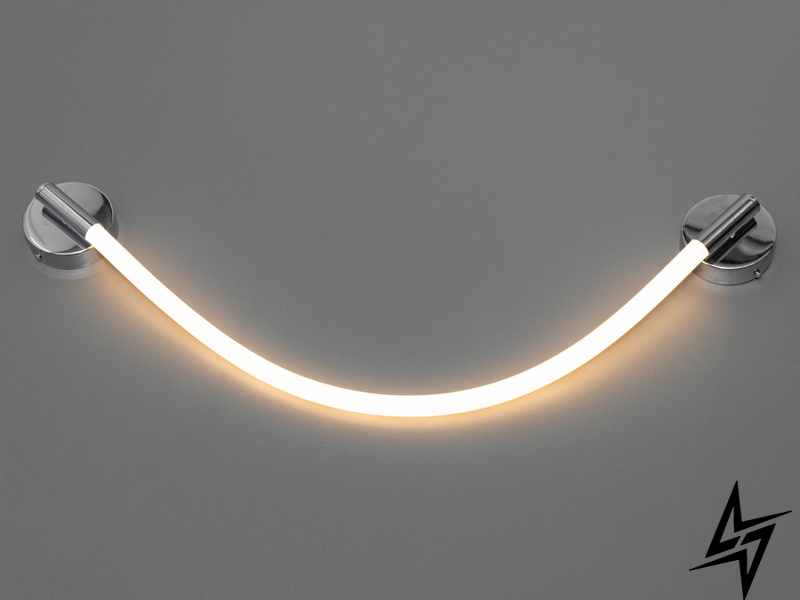 Современный светодиодный светильник шланг 5W Hoselight D23-32018 хром SY9600-CH фото в живую, фото в дизайне интерьера