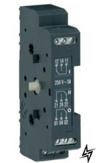 Блок дополнительных контактов HZI301 3х (1НО/1НЗ) для модульных выключателей HIC 250В/5A Hager фото