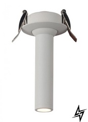 Світильник точковий врізний KLOODI KD-TUB100 5W 3К WH LED  фото наживо, фото в дизайні інтер'єру