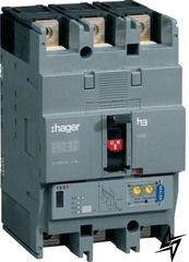 Автоматичний вимикач HEC250H h250 In = 250А 3P 70кА LSI Hager фото