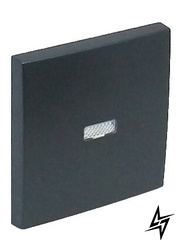 Клавиша выключателя 1-кл. с подсветкой Logus 90 серый 90602 TIS Efapel фото