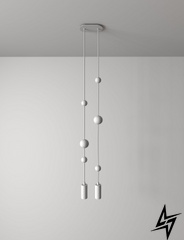 Подвесной светильник Sunderline 2S Gray (RAL 7036) Серый  фото в живую, фото в дизайне интерьера