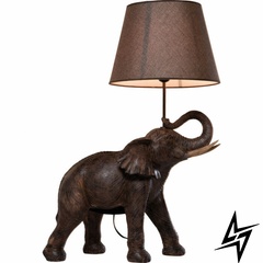 Настільний світильник Animal Elephant Safari 74cм S23-38522 52,3x73,5x33см 32775 фото наживо, фото в дизайні інтер'єру