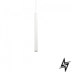 Подвесной светильник 156682 Ultrathin Sp1 Small Round Bianco Ideal Lux ЛЕД  фото в живую, фото в дизайне интерьера
