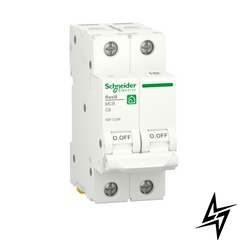 Автоматичний вимикач Schneider Electric Resi9 6 А 2P С 6кА R9F12206 фото