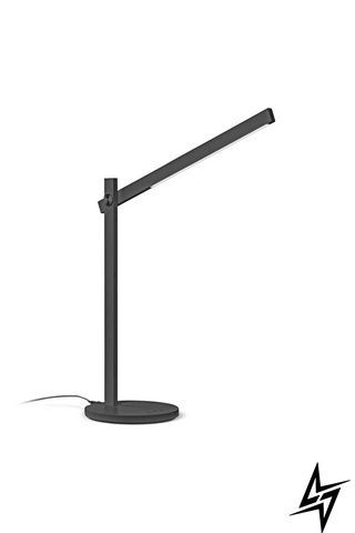 Настольная лампа Ideal Lux Pivot TL Nero 289151 LED 7,5 Вт 3000, 4000, 6000 K, черная, 76 &times; 17 &times; 41 см фото