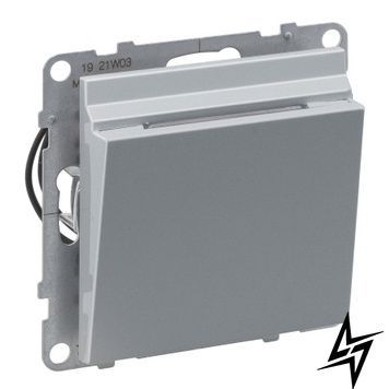 Вимикач картковий для готелей 6А/250V для серії SUNO алюміній Legrand 721375 фото