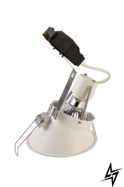 Точечный врезной светильник SLV Horn A 113151 85992 фото в живую, фото в дизайне интерьера