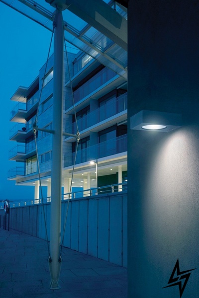 Вулична підсвітка фасадів Norlys Hitra 1330AL LED 28075 фото наживо, фото в дизайні екстер'єру