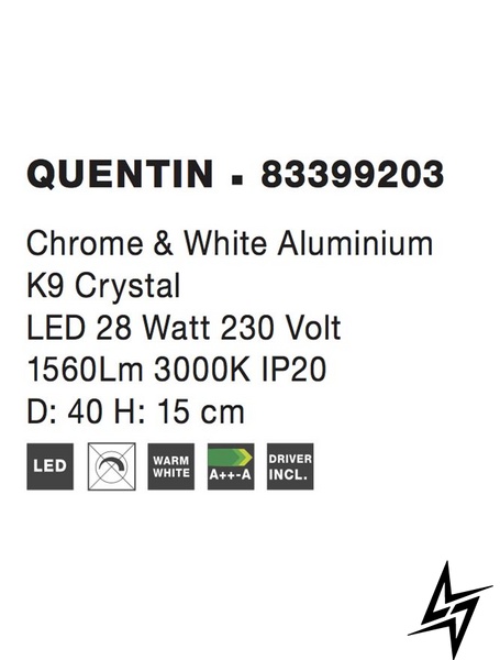 Потолочный светильник Nova luce Quentin 83399203 ЛЕД  фото в живую, фото в дизайне интерьера
