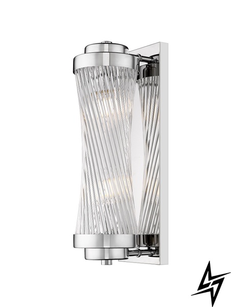 Настенный светильник Zumaline Sergio W0528-02N-B5AC 50880 фото в живую, фото в дизайне интерьера