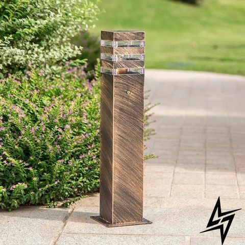 Фонарь уличный в корпусе цвета античное золото 60 см 26-6109 8024 60CM BG (стовп) фото