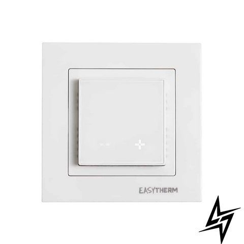 Терморегулятор Easytherm ET-30M, 3200 Вт, сенсорний, білий матовий фото