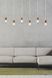 Люстра-подвес многоламповый TK Lighting Elit White/Wood 6308 51415 фото в дизайне интерьера, фото в живую 3/4
